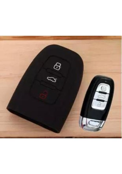 Audi A2 A3 A4 A6 A8 Tt Uyumlu Silikon Anahtar Koruma Kılıfı
