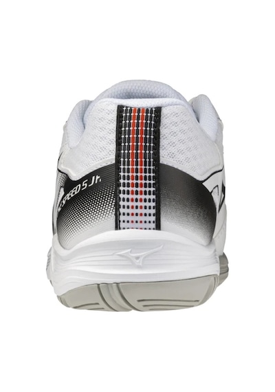 Mizuno Cyclone Speed 5 Jr Çocuk Voleybol Ayakkabısı Beyaz / Siyah Çok Renkli