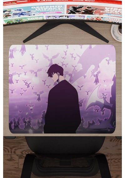 Solo Leveling Anime V5 - 48x40 Xl Gaming Kauçuk Kaymaz Taban Mouse Pad Fare Altlığı