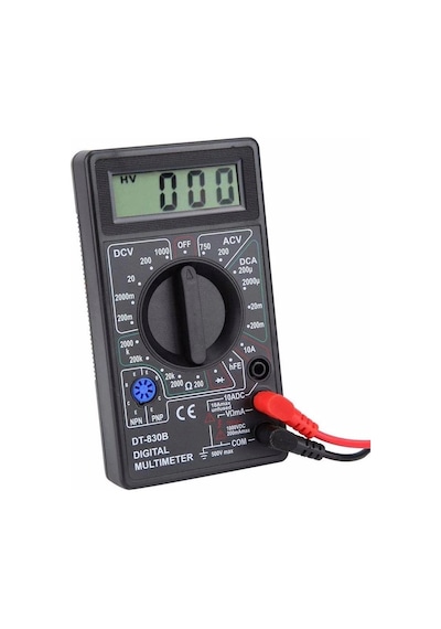 Dt830b Dijital Ölçü Aleti Multimetre Problu