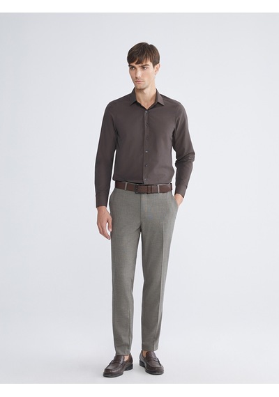 Lcw Busıness Bej Slim Fit Erkek Takım Elbise Pantolonu