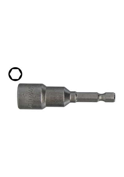 Master 530444 Manyetik Bits Lokma Somun Adaptörü 13x65 Mm