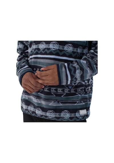 Hurley Hurley Mesa Windchill 1/4 Zip Erkek Mavi Polar 6721 Lacivert
