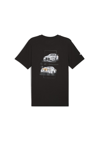 Puma 63073501 Bmw Mms Car Graphic Tee 2 Erkek Spor Tişört Siyah