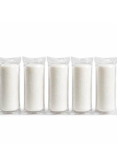 Steril Gazlı Bez Rulo 5 Li Paket 10 X 10 Cm