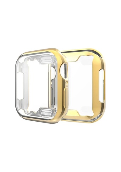 Ally Apple İWatch Uyumlu 40mm 360 Koruma Ultra Slim Silikon Kılıf- 5775
