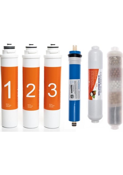 Sulook Waterlife Su Arıtma Cihazı Uyumlu Tak-Çevir 6'Lı Filtre 533715837