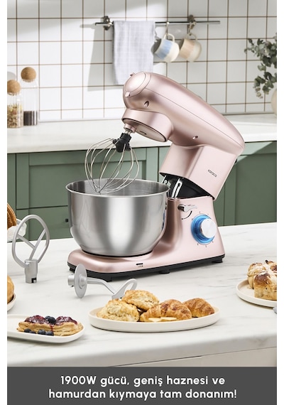 Karaca Multichef 1900 W Stand Mikser Mutfak Şefi 5.5 L