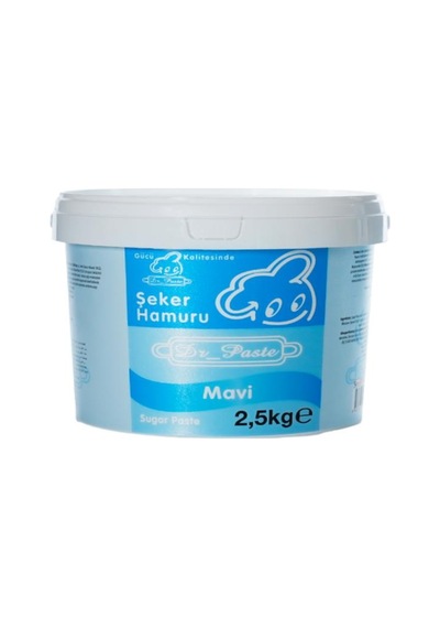 Dr Paste Şeker Hamuru 2,5 Kg - Mavi