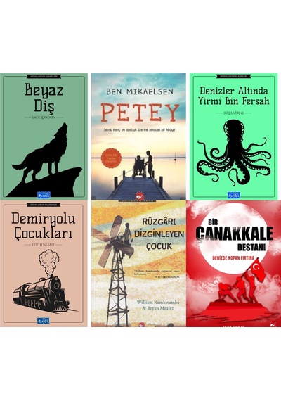 Parıltı Yayınları Beyaz Diş Demir Yolu Çocukları Petey Rüzgarı Diziginleyen Çocuk