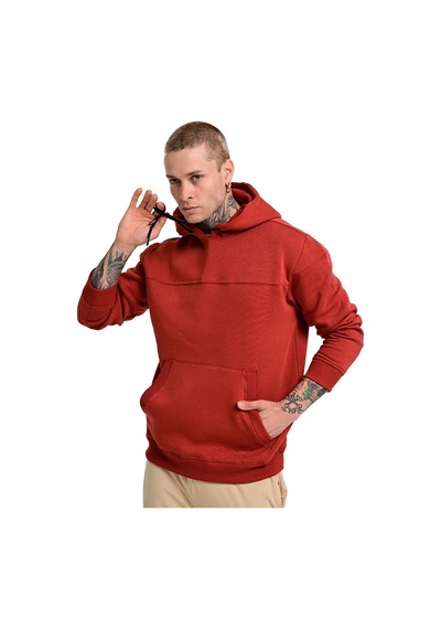 Sportive Lerida Hoodie Erkek Turuncu Günlük Stil Sweatshirt 24ku001-krmt Turuncu
