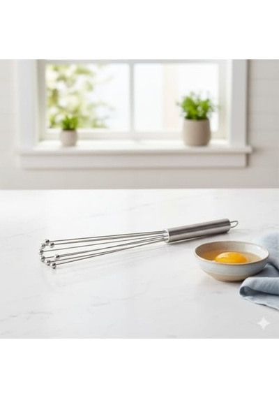 Top Uçlu Çubuk Çırpıcı 31 Cm Profesyonel Ball Whisk Hızlı Ve Kolay Karıştırma Yumurta Sos Ve Hamurlar Için I Diğer