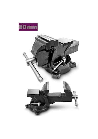 Moonshop Alman Modeli Pro 80 Mm 4" 360" Dönerli Taban Dövme Çelik