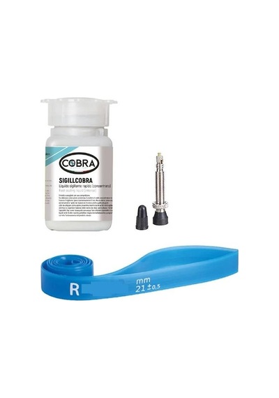 Cobra Tubeless Dönüştürme Kiti 29" Çok Renkli