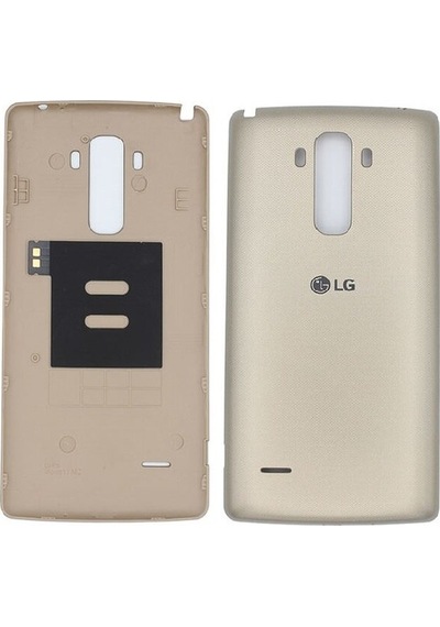 Gmr LG Uyumlu G4 Stylus Arka Pil Kapağı Gold