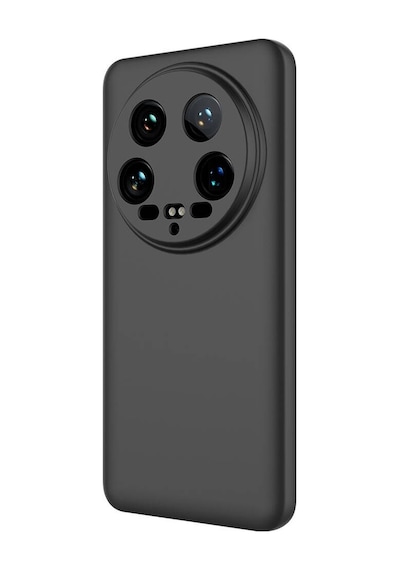 Noktaks - Xiaomi Uyumlu Xiaomi Mi 14 Ultra - Kılıf İçi Kadife Koruyucu Mara Lansman Kapak - Siyah