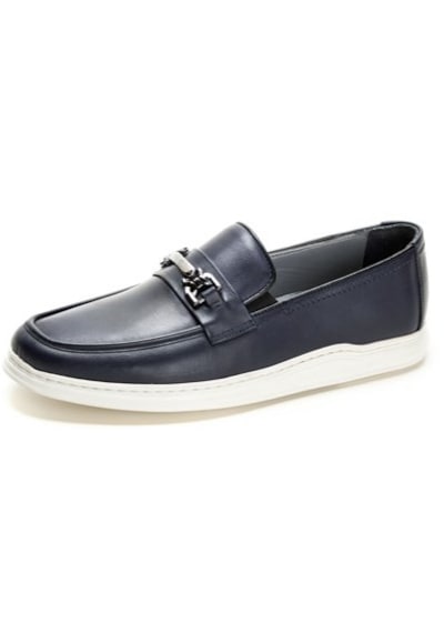 Pierre Cardin 191074 Lacivert Erkek Loafer Günlük Deri Ayakkabı