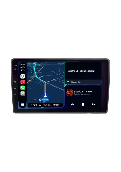 Fiat 500l Android Multimedya Sistemi 2012 Crv-4653xa 9"