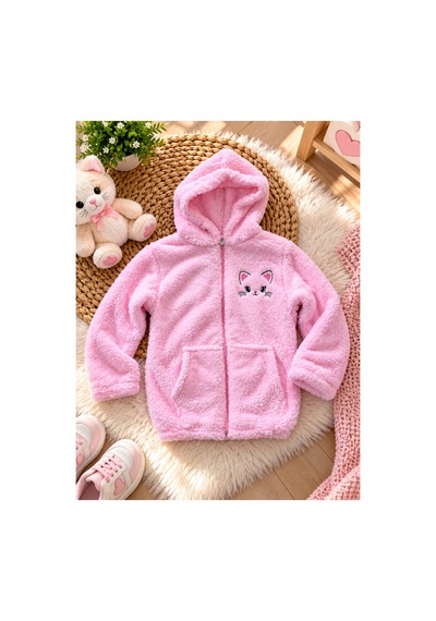 Uğur Bebe Kız Çocuk Peluş Hırka Kapüşonlu Cepli Yumuşacık Kışlık Açık Pembe Renk Hırka Kuromi Açık Pembe Açık Pembe Uğur Bebe Kız Çocuk Peluş Hırka Kapüşonlu Cepli Yumuşacık Kışlık Açık Pembe Renk Hırka Kuromi Açık Pembe Açık Pembe