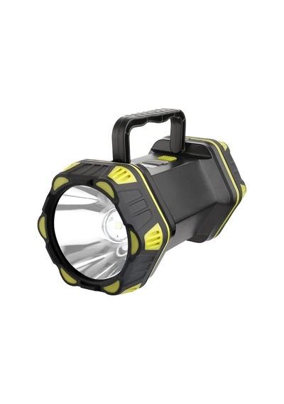 El Feneri-çalışma Lambası Ledli Fonksiyonlu Usb Şarj Beyaz-kırmızı Çakarlı 200 85 Mm 280 Gr