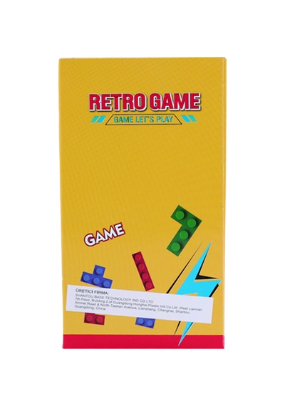 Loctoy Retro Game Mini Konsol Pilli Karma
