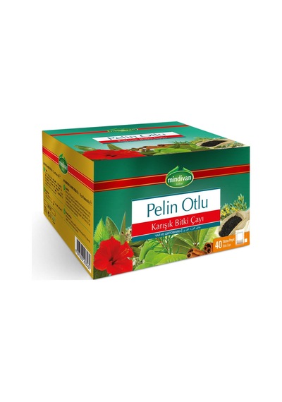 Mindivan Pelin Otlu Karışık Bitki Süzen Poşet Çay 40 x 1.5 G