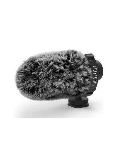 Shiftcam Promic Shotgun Süper Kardioid Mikrofon, Telefon Uyumlu, 3.5mm Jak, Düşük Gürültü, Canlı Yay