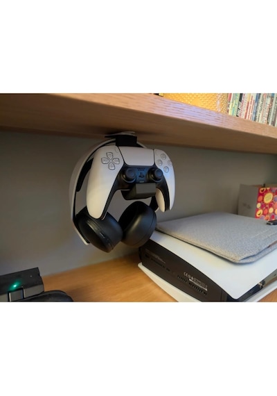 Masaya Monte Playstation 5 İle Uyumlu 5 Kol Standı, Ps5 İçin Kol Ve Kulaklık Standı, Aksesuar S
