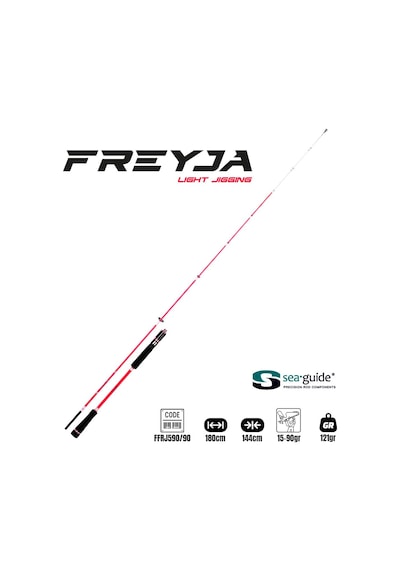 Fujin Freyja Light Jigging 180cm 15-90gr Jig Kamış 180 CM