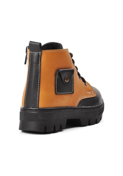 Siyah-camel Çocuk Bot Aspor Arz 2301003 P Siyah-camel Camel - Siyah