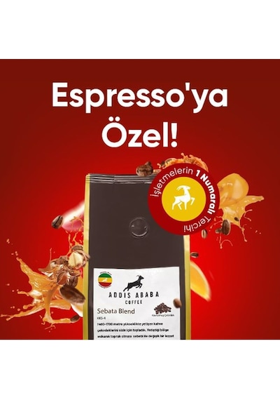 Addis Ababa Coffee Sebata Blend Kahve Kavrulmuş Çekirdek 250 G