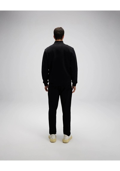 Ellesse Yarım Fermuarlı Siyah Erkek Sweatshirt Em580 Siyah