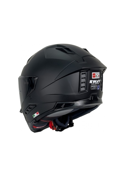 Sway Sw 868 Kapalı Kask Mat Siyah