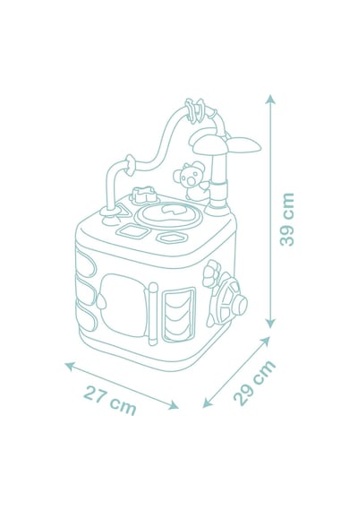 Little Smoby Eğitici Aktivite Küpü 12+ Ay