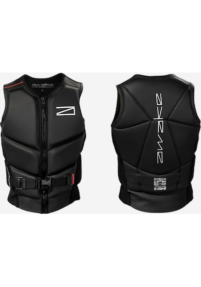 Awake Life Vest Can Yeleği, Ce Sertifikalı, Neopren Ve Darbe Korumalı Tasarım Siyah