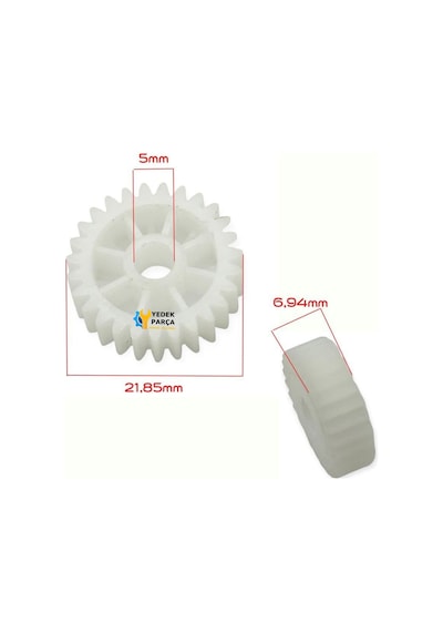 Goldmaster Uyumlu Gfps-7203 Blender Hazne Kapağı Küçük Mil Dişlisi - Model 1 - Ölçülere Dikkat