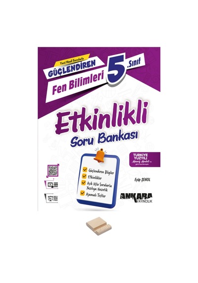 5.sınıf Güçlendiren Fen Bilimleri Etkinlikli Soru Bankası Ve Telefon Standı