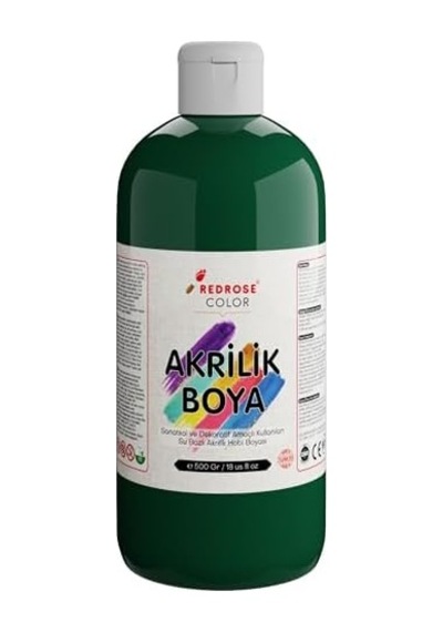 Koyu Yeşil Akrilik Boya 500gr