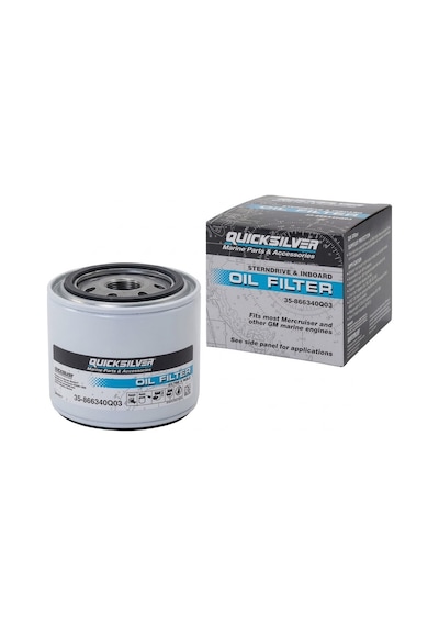 Quicksilver 35-866340q03 Mercruiser 4.3 - 8.1l Mag Yağ Filtresi