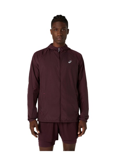 Asics Road Packable Jacket Erkek Bordo Ceket 2011d084-600