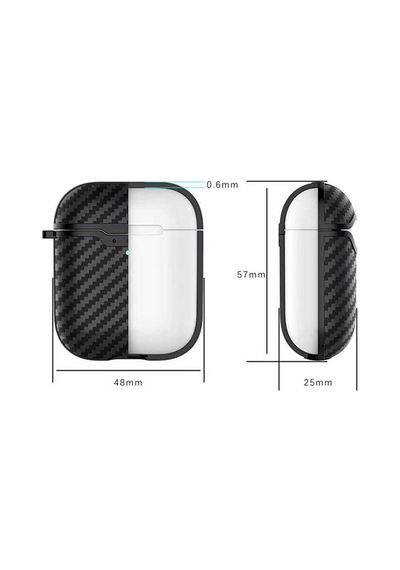 Lexroo Apple AirPods Uyumlu Kılıf Airbag 04 Silikon - Kahverengi
