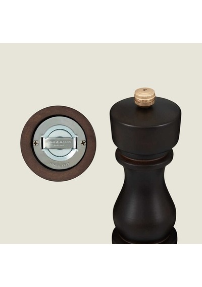 Cole & Mason H233020 London Çikolata Renkli Ahşap Tuz Ve Biber Değirmenleri 220mm Çok Renkli