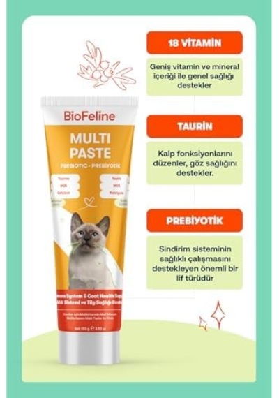 Biofeline Multivitamin Macun 100g