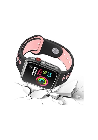 Ally Apple İwatch 44mm 360 Koruma Ultra Slim Silikon Kılıf- 5775