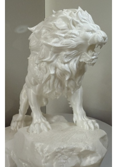 3d Baskı Biblo Aslan Renklendirilebilir