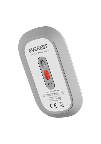 Everest Smw-384 Usb Beyaz 2.4ghz Kablosuz Mouse