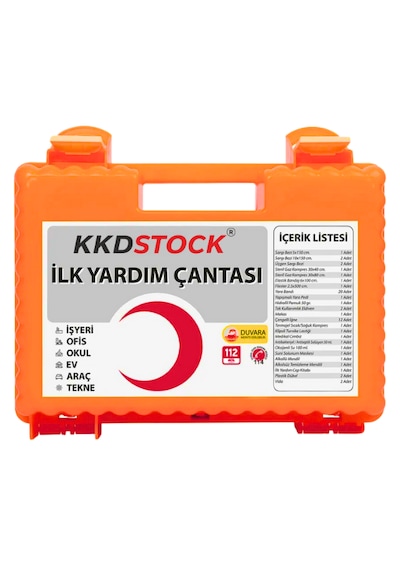 İlk Yardım Çantası, Ecza Dolabı, İş Yeri Tipi Duvara Monte Set