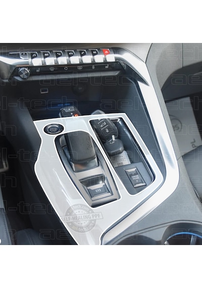 Peugeot 3008 Gt Piano Black Joystick Vites Orta Konsol Uyumlu Tpu Koruyucu