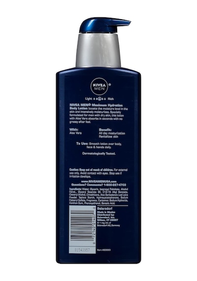 Nivea Men Maximum Hydration Nemlendirici Vücut Losyonu 500ml