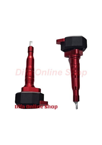 Merpa Motosiklet Motor/Şase Koruma Takozu Profesynl 195mm Kırmızı